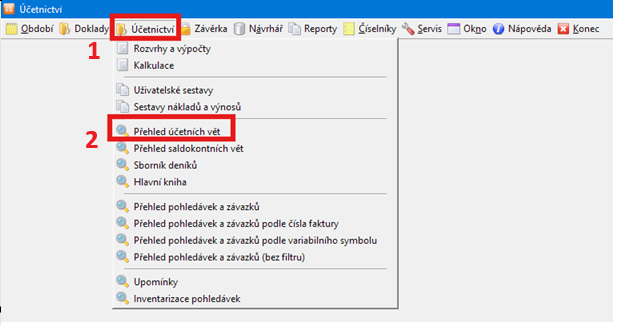 Soubor:Wiki obrázky - Přehled účetních vět zobrazení.png