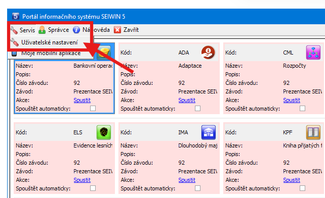 Soubor:Wiki obrázky - Portál SEIWIN uživatelské nastavení.png